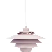 Dyberg Larsen Hanglampe , Ejka mini, dimbare, Roze / Rosé, Woonkamer, Metaal, Designer