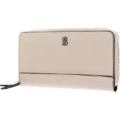 s.Oliver Portemonnee Zip Around Wallet Brown Beige