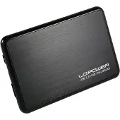 LC-Power LC-25BUB3 | Behuizing voor opslagstations | 2.5'' | Aluminium | Zwart