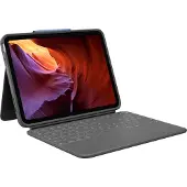 Logitech Rugged Folio - Toetsenbord en hoes - Apple Smart Connector - QWERTY - Spaans - Grijs - Geschikt voor Apple 10,2-inch iPad Wi-Fi, 10,9-inch iPad Wi-Fi