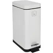 SVITA STM10 pedaalemmer 10l - incl. binnenemmer Softclose deksel wit