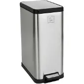 SVITA STM15 pedaalemmer - 15 liter incl. binnenemmer Softclose deksel zilver