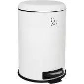 SVITA T20 afvalemmer 20 liter pedaalemmer Afvalemmer Keuken Wit