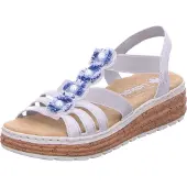 Rieker Sandaal blauw / zilver