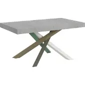 Itamoby Uittrekbare tafel 90x160/264 cm, Volantis, frame van cement, model 4/A