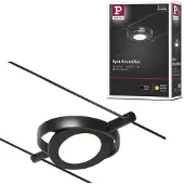 Paulmann 12V-kabelsysteem lamp 4 W LED Zwart (mat), Chroom