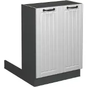 Vicco Fame-Line Keukeneiland – 60 cm zonder werkblad Wit Landhuis