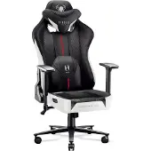 Diablo Chairs - Gaming stoel X-Player 2.0 - Bureaustoel verstelbaar - King size - Wit / Zwart