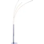 Leuchtendirekt Leuchten Direkt LED vloerlamp Maja, chroom
