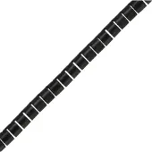 Spiral Cable eater kabelslang met rijgtool - 15mm / 10m / zwart