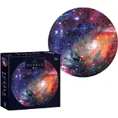 Interdruk Galaxy Ronde Puzzel 500 Stuk - 63 cm Diameter