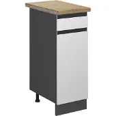 Vicco R-Line Keukenonderkast – 30 cm, WB Eik Wit