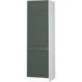 Vicco Fame-Line Koelkast ombouwkast – 60 cm Groen-Goud Landhuis