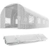 Plonos Folie voor een kas, 3x4,5 meter (13,5 m²), wit, type