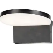 Rabalux - Buitenwandlamp - wandlamp voor buiten, 9W, zwart, Batida