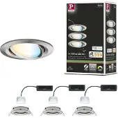 Paulmann Spots , Metallic, Woonkamer, Aluminium
