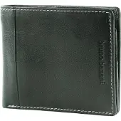 Bruno Banani Leren Portemonnee Wallet Black Zwart