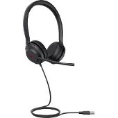 Yealink UH35 Dual Teams Bedraad Hoofdband Kantoor/callcenter USB Type-A Zwart