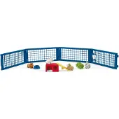 Schleich Farm World Rabbit And Guinea Pig Hutch Veelkleurig 3-8 Years Kinderen