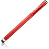 Targus - Stylus für Handy, Tablet - antimikrobiell, glatt Touchpen Met precieze schrijfpunt Rood