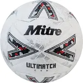 Mitre Ultimach Evo Football Ball Grijs 4