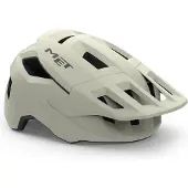 Met Shelter Fietshelm – Fietshelm Mannen & Vrouwen – MTB Helm Volwassenen – Mountainbike – Maat L (58-61 cm) – Off White (Wit)