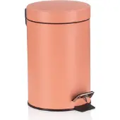 kela Prullenbak Monaco Met Pedaal Peachy Pink 3 L