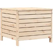 vidaXL Tuinvoetenbank 62x63,5x53,5 cm massief grenenhout