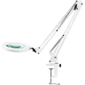 Activeshop Glow 308 LED bureaulamp met vergrootglas, wit, USB