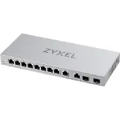 Zyxel XGS1210-12 Smart Managed Switch 8x 1G Ethernet, 2x 2,5G Ethernet, 2x 10G SFP+