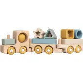 Baczek Houten speelgoedtrein swirl