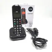 SPC Comfort Kairo, DECT-telefoon, Draadloze headset, Luidsprekerfunctie, Identificatie van het nummer, Zwart
