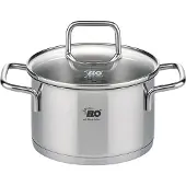 Elo Kookpotten, Pan + steelpan, Zilver
