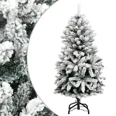 Prolenta Maison Exclusive - Kunstkerstboom, inklapbaar, besneeuwd, 120 cm