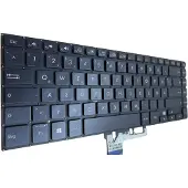 T-ProTek Duits toetsenbord, zwart, compatibel met Asus ZenBook UX530UX-FY064T