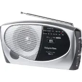 Krüger&Matz Radio Azusa PR-111 (FM, AM), Radio, Zwart, Zilver