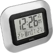 Technoline WS 8005 - Radio gestuurde wandklok - DCF-77 - Zilver