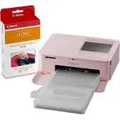 Canon SELPHY CP1500, roze kleur + fotopapier RP-54
