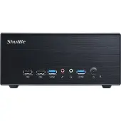 Shuttle Computer Group xh510g2 xpc slim pc barebone, intel h510, lga1200, 2x ddr4 (max.64gb) 2.5" bay, hdmi, dp