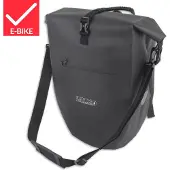 Lynx fietstas enkel tpu 28l zwart waterdicht e-bike hayes