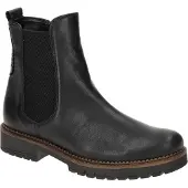 Gabor Boots 'Stiefelette Damen 72.721.57 Echtleder in schwarz' zwart