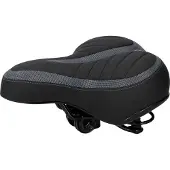 Dunlop Fietszadel | (Gel, Zwart)