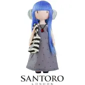 Santoro Gorjuss pop Dear Alice - 32 cm - Met paars haar