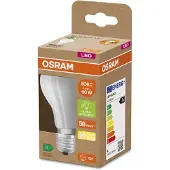 Osram LED lamp E27 | Peer A60 | Ultra Efficient | Mat | 3000K | 3.8W (60W)