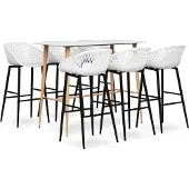 Prolenta Maison Exclusive - Barset, 7-delig, wit