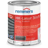 Remmers HK-Lazuur 3in1 [PLUS] - Antracietgrijs - 0.75 liter