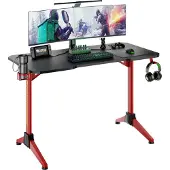 Vdd Game bureau - computerbureau - computertafel - zwart rood