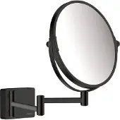 Hansgrohe AddStoris scheerspiegel mat zwart