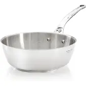 De Buyer Milady 3411.24 roestvaststalen sauteerpan, 24 cm