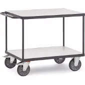 Fetra Hauptartikel 9403 Tafelwagen Afleider Staal Laadvermogen (max.): 500 kg Leigrijs (RAL 7015)